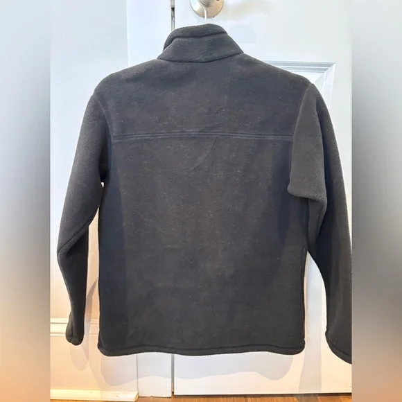 PatagoniaBlack Performance Jacket with Olive Accent - Brand New, Boys size L(12)